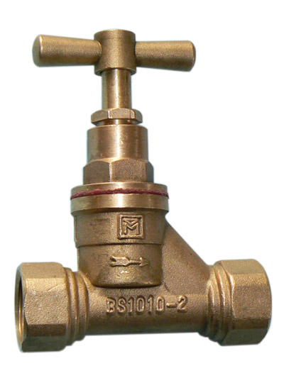 Brass Female Stopcock FxF 2in BSP BS1010