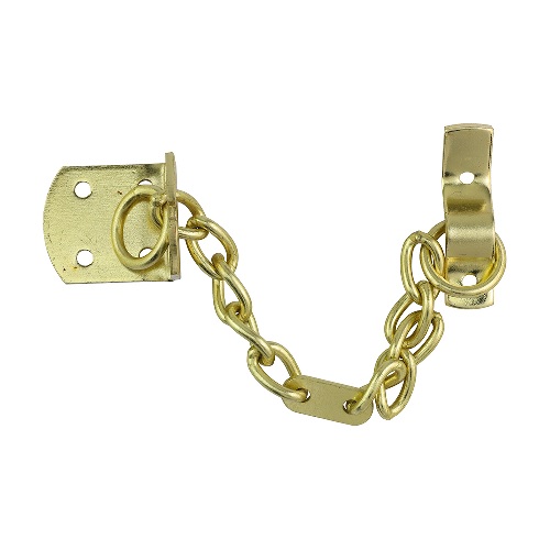 Timco 44mm - Security Door Chain - Electro Brass - TIMpac of 1