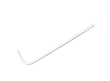 Hockey Stick for Surface Mounted Electric Meter Box - White