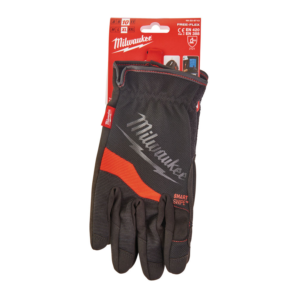 Milwaukee Heavy-Duty Free Flex Work Gloves - 48229713 - 10/XL