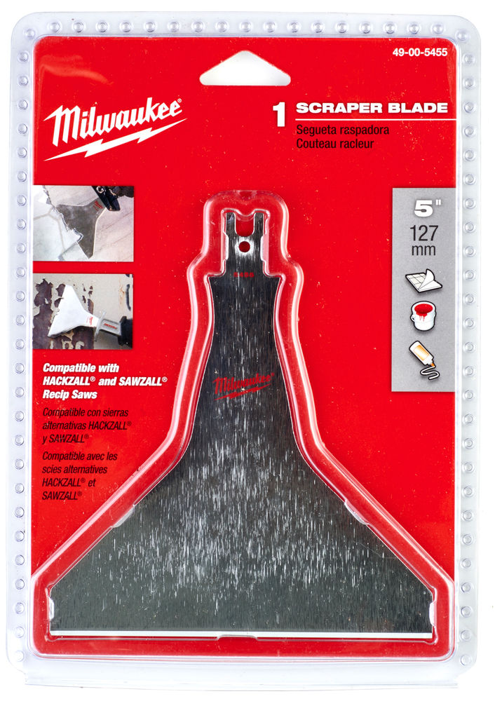 Milwaukee Hackzall Blade Scraper 125mm - 49005455