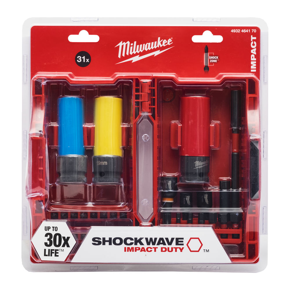 Milwaukee Shockwave Impact Screwdriver Bits & Sockets - 4932464170