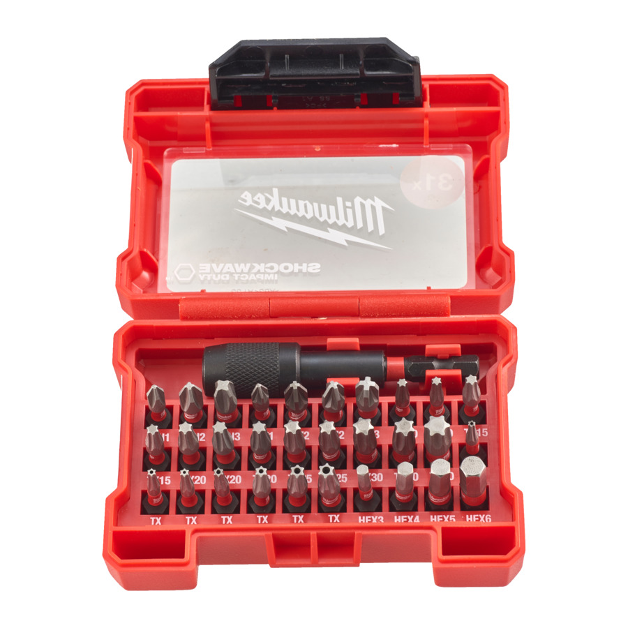 Milwaukee Shockwave 31pc Bit Set - 4932472060