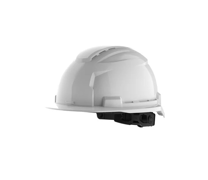 Milwaukee RED BOLT 100 Vented Safety Helmet - White