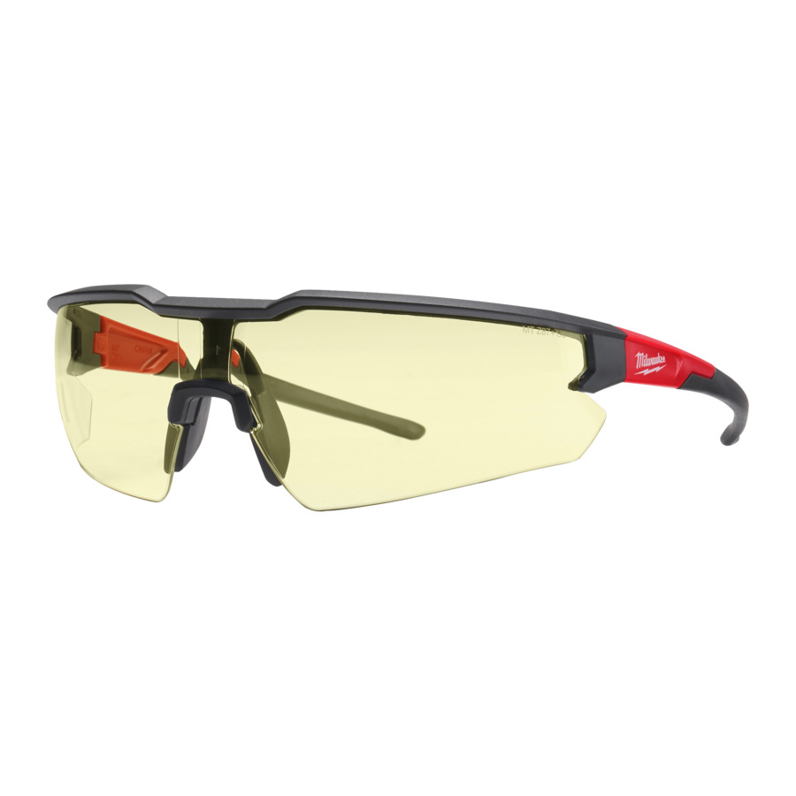 Milwaukee Enhanced Safety Glasses - Yellow - 4932478927