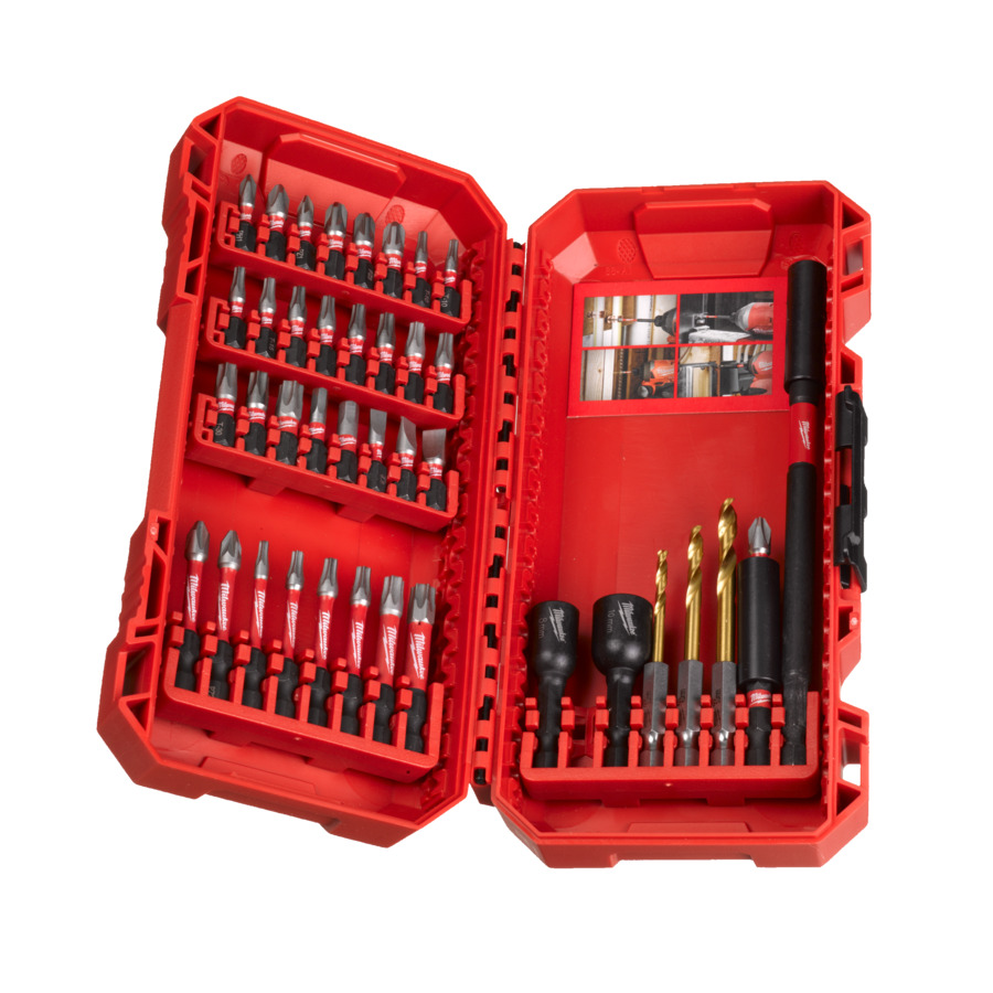 Milwaukee Shockwave Impact Sets - 35pc Screwdriver Bit Set - 4932492004