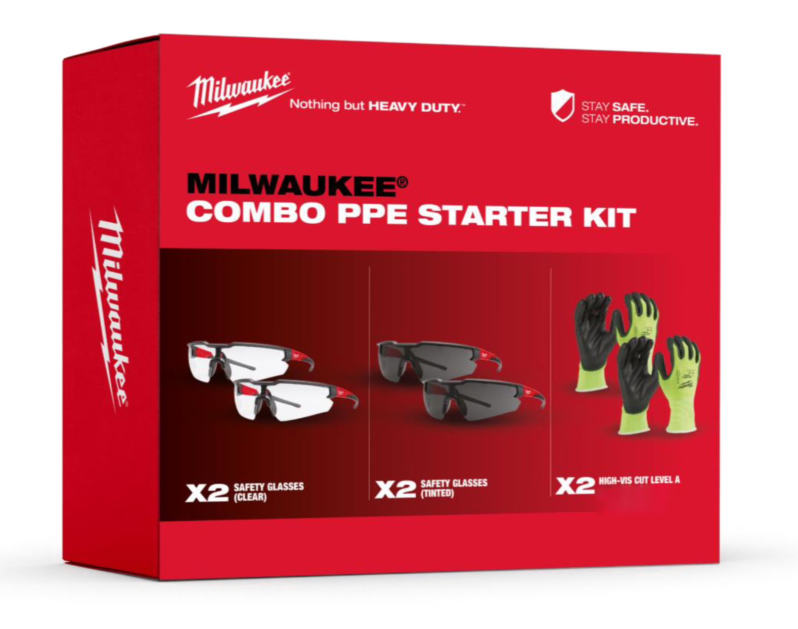 Milwaukee Combo PPE Starter Kit - 9/L - 4932492069