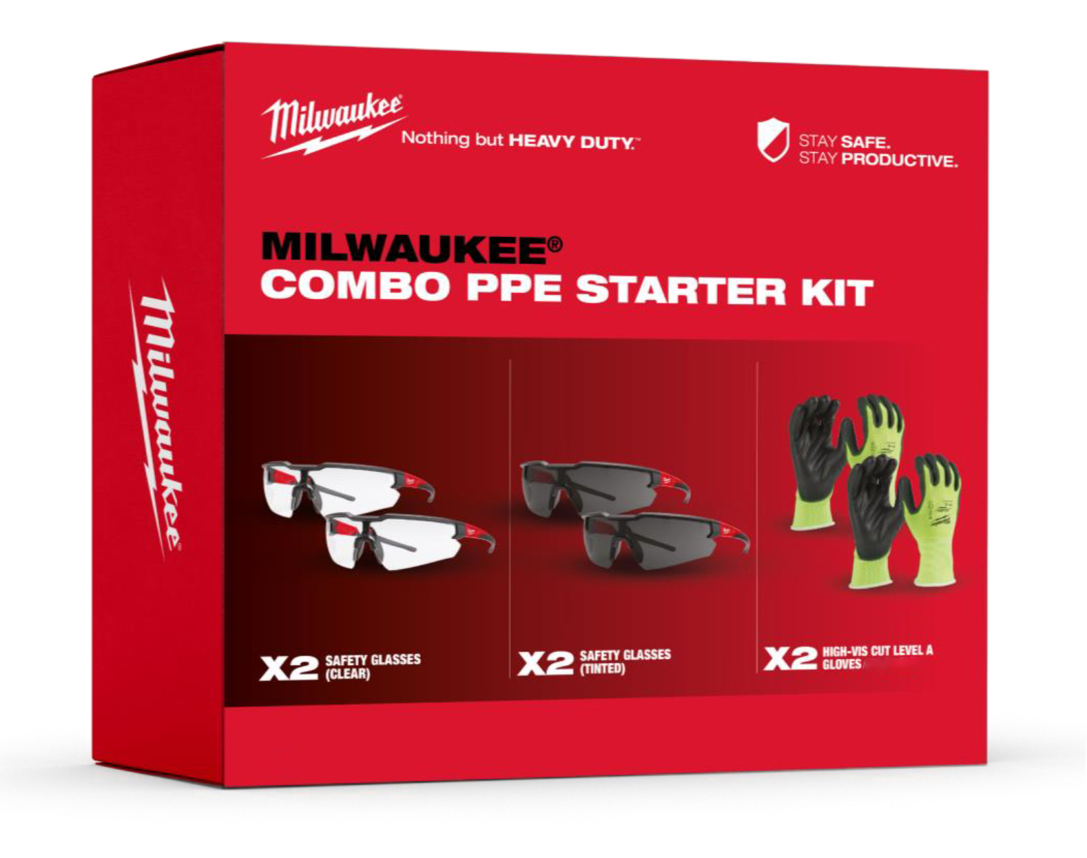 Milwaukee Combo PPE Starter Kit - 10/XL - 4932492070