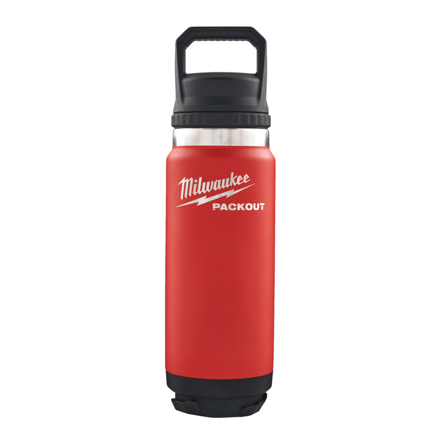 Milwaukee Packout - Packout Tumbler Bottle Chug Lid 710ml - Red - 4932493465