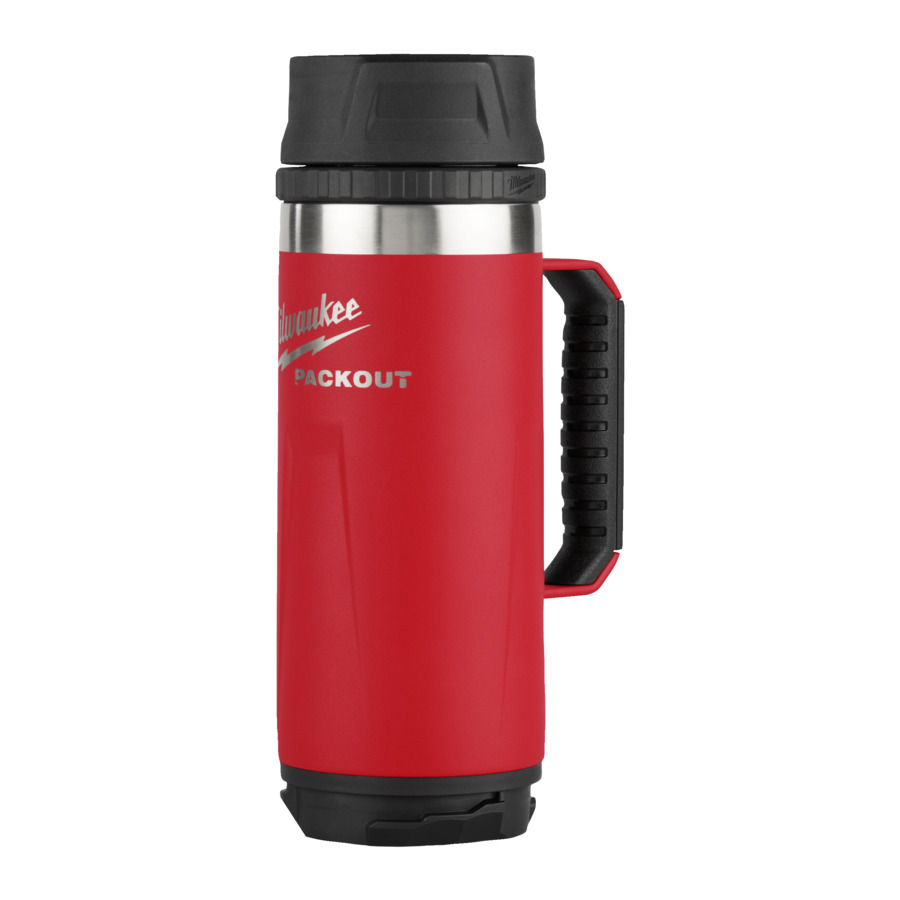 Milwaukee Packout - Packout Tumbler Bottle Sip Lid 532ml - Red - 4932493471