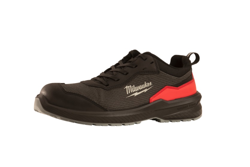 Milwaukee Flextred Footwear - S1PS Low Cut Trainer - Black - Size 13