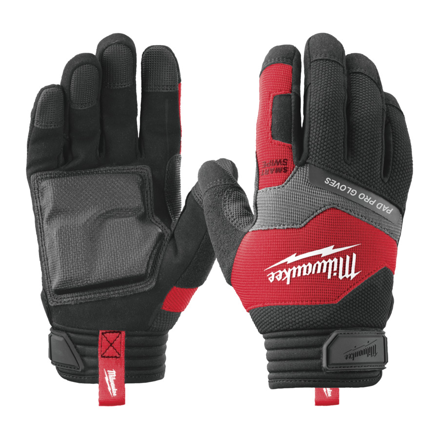 Milwaukee 4932498508 Pad Pro Work Gloves 9/L