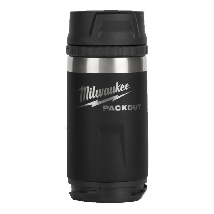 Milwaukee 4932498978 Packout - Packout Tumbler Bottle Sip Lid 355ml - Black