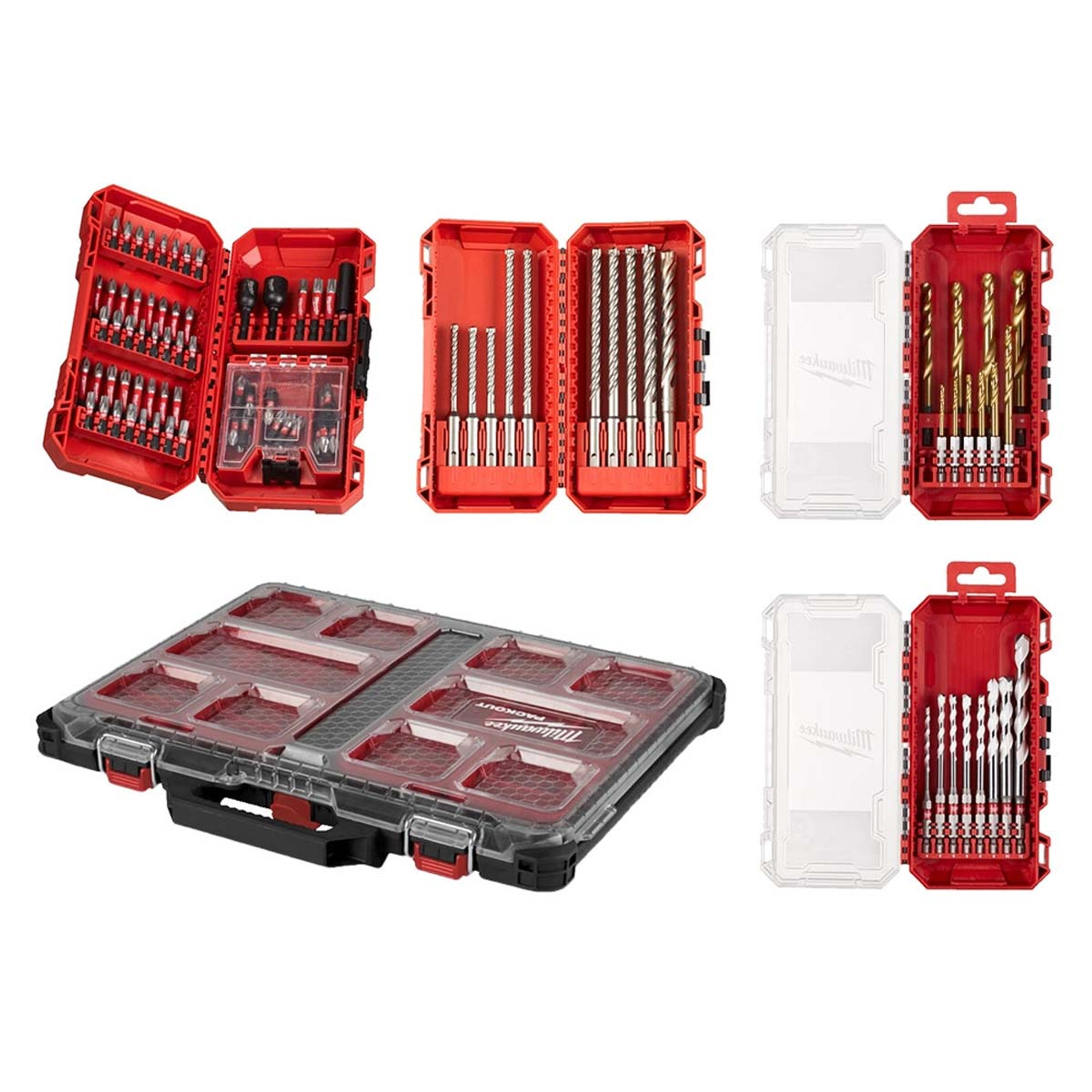 Milwaukee Packout - 98pcs Shockwave Accessory Set