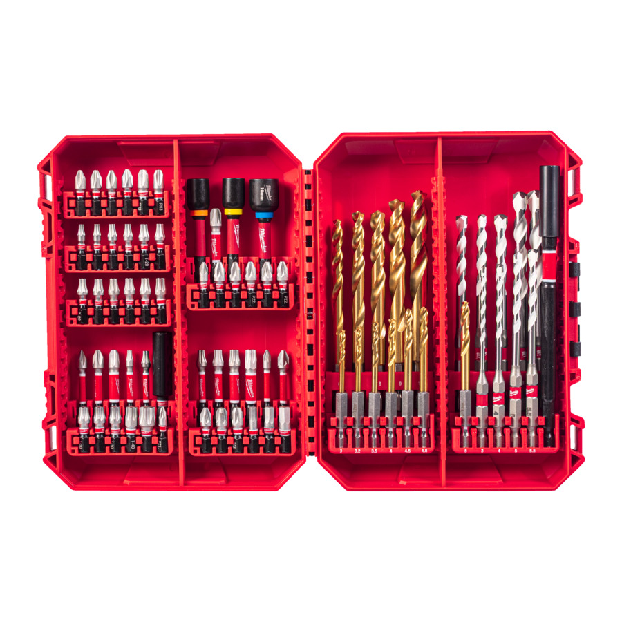 Milwaukee 4932501308 74pc Gen4 Shockwave Impact Duty Bit Set