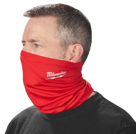 Milwaukee Neck Gaitor & Face Mask - Red - One Size - 4933478780
