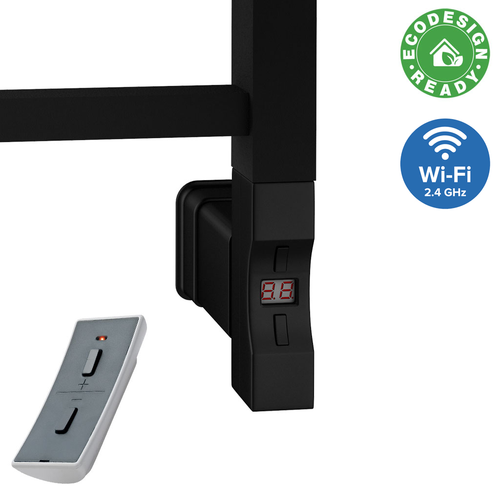 Eastbrook Type F Element Wi-Fi with Square Cap 600W - Matt Black