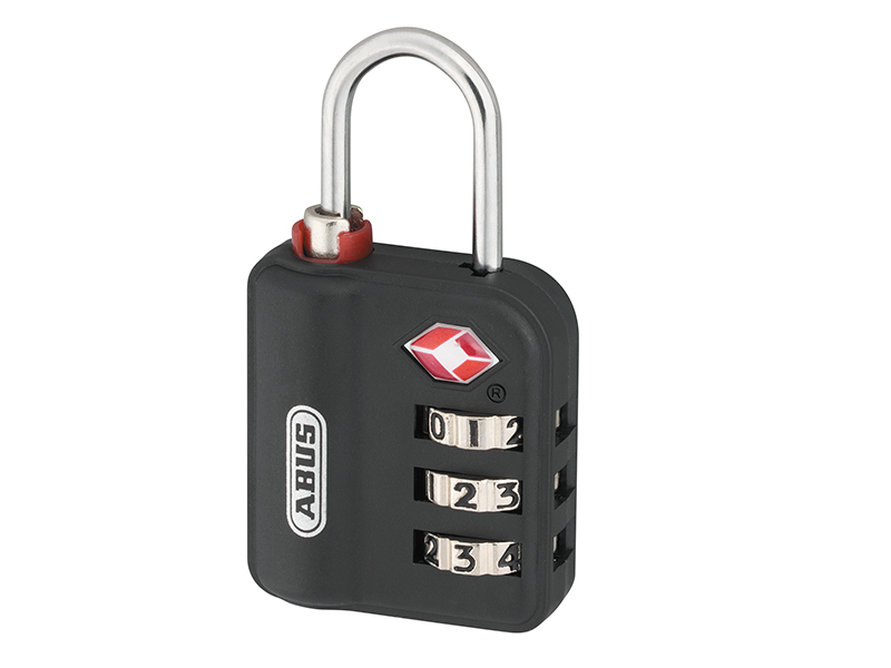 ABUS Mechanical 147 TSA 30mm Combination Luggage Padlock ABU147TSA