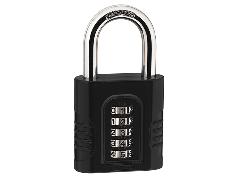 ABUS Mechanical 158/65 65mm Heavy-Duty Combination Padlock (5-Digit) Die-Cast Body Carded ABU15865C