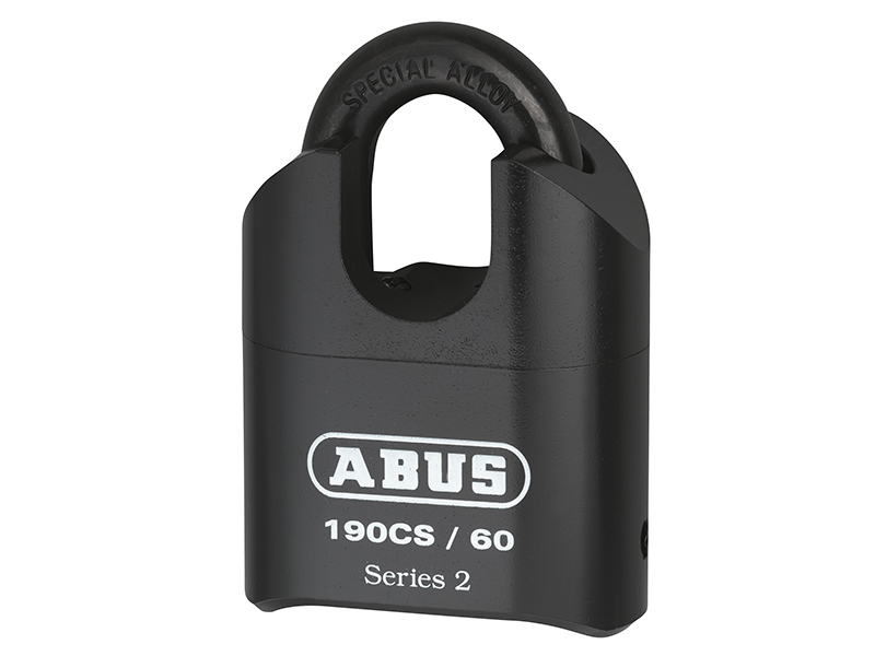 ABUS Mechanical 190/60 60mm Heavy-Duty Combination Padlock Closed Shackle (4-Digit) Carded ABU19060CSC