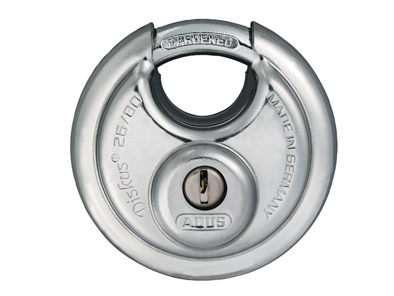 ABUS Mechanical 26/80mm Diskus Padlock Carded ABU2680C