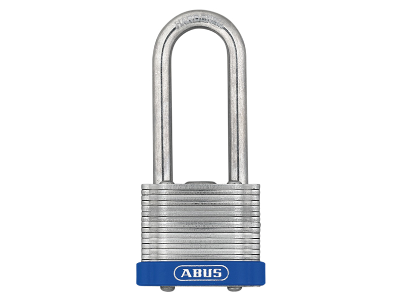 ABUS Mechanical 41/HB40mm ETERNA Laminated Padlock 50mm Long Shackle Carded ABU4140LSC