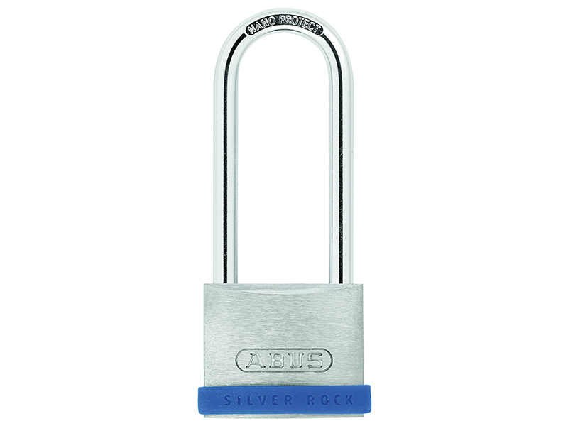 ABUS Mechanical 40mm Silver Rock 5 Padlock Long Shackle 63mm ABU540LS63C