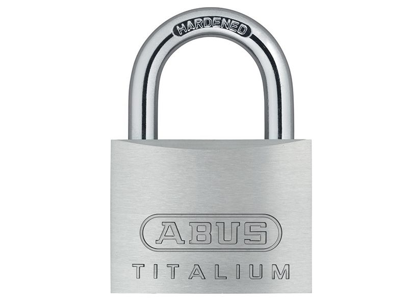 ABUS Mechanical 54TI/50mm TITALIUM Padlock Carded ABU54TI50C