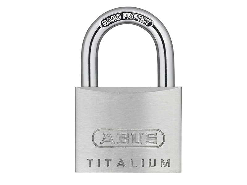 ABUS Mechanical 64TI/35mm TITALIUM Padlock Keyed Alike KA6355 ABUKA56196