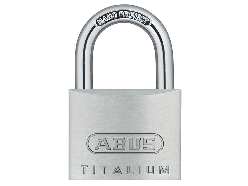 ABUS Mechanical 64TI/40mm TITALIUM Padlock Keyed Alike KA6411 ABUKA54586