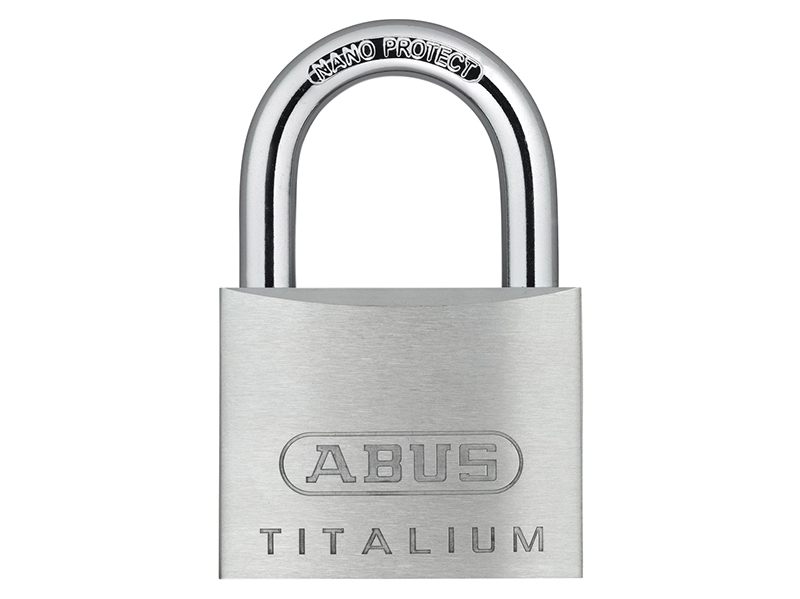 ABUS Mechanical 64TI/50mm TITALIUM Padlock Keyed Alike KA6511 ABUKA56205