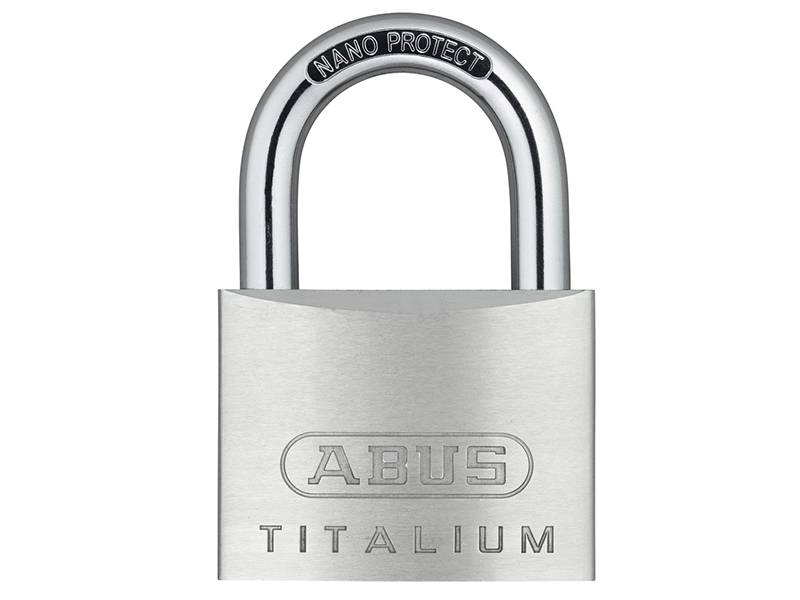 ABUS Mechanical 64TI/60mm TITALIUM Padlock Keyed Alike KA6607 ABUKA56357