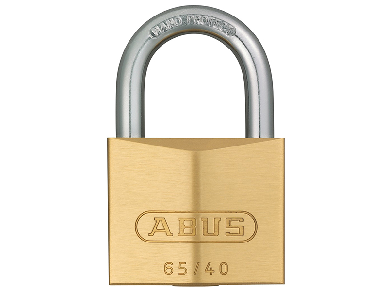 ABUS Mechanical 65/40mm Brass Padlock Keyed Alike 6404 ABUKA11989