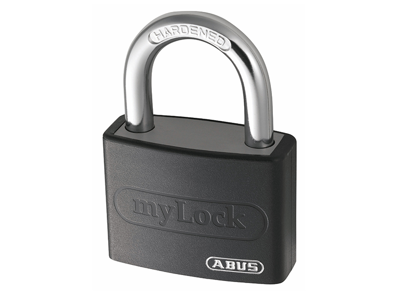 ABUS Mechanical T65AL/40mm My Lock Aluminium Padlock Black ABU65AL40BLA