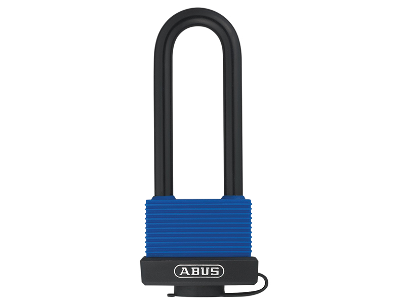 ABUS Mechanical 70IB/50mm Aqua Safe Brass Padlock 80mm Long Shackle Carded ABU70IB50LSC