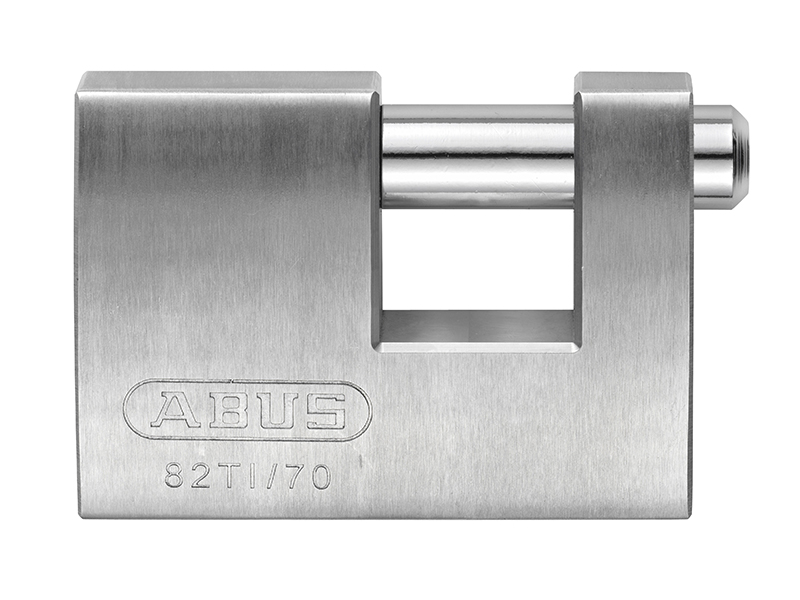 ABUS Mechanical 82TI/70mm TITALIUM Shutter Padlock ABU82TI70