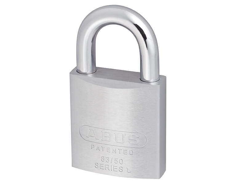 ABUS Mechanical 83/50mm Chrome Plated Brass Padlock Keyed Alike 2745 ABUKA54156