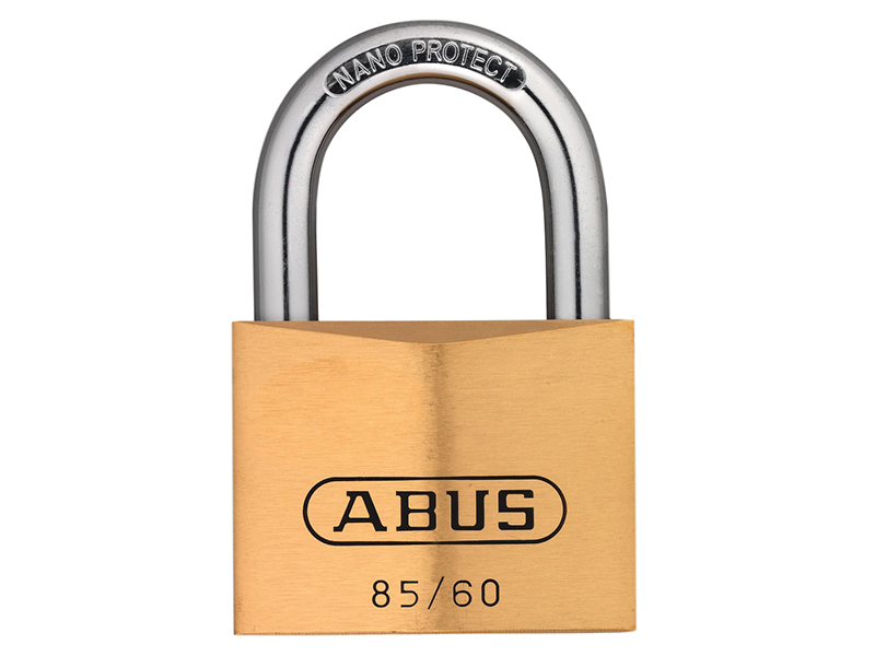 ABUS Mechanical 85/60mm Brass Padlock Keyed Alike 2703 ABUKA02493