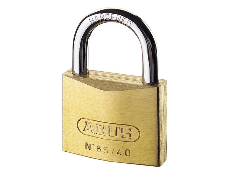 ABUS Mechanical 85/60mm Brass Padlock Carded ABU8560C