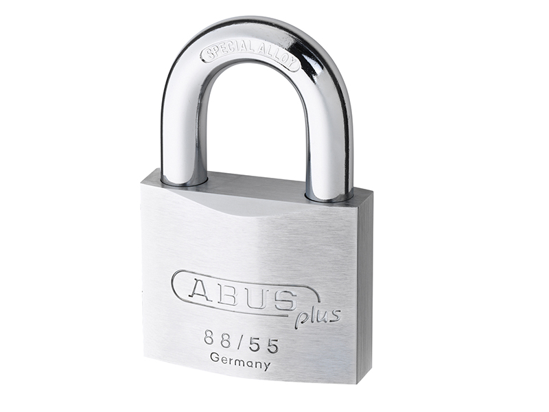 ABUS Mechanical 88RK/50mm Brass PLUS Cylinder Padlock Rekeyable Carded ABU8850C