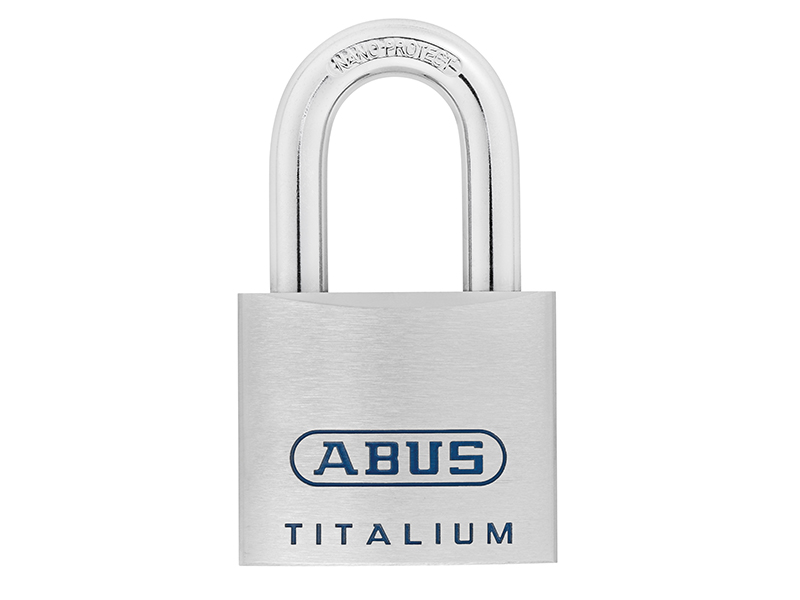 ABUS Mechanical 96CSTI/50mm TITALIUM Padlock Keyed Alike KA7566 ABU96TI50KA2