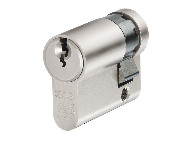 ABUS Mechanical E60NP Euro Half Cylinder Nickel Pearl 10mm / 30mm Visi ABUE60N1030C