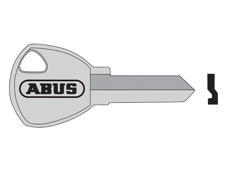 ABUS Mechanical 65/30 30mm Old Profile Key Blank ABUKB02688