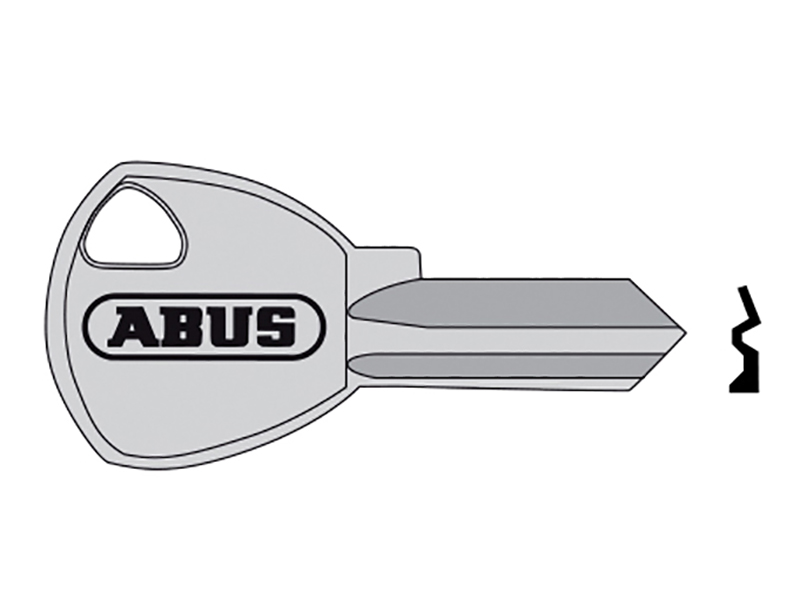 ABUS Mechanical 65/20 20mm New Profile Key Blank ABUKB11405