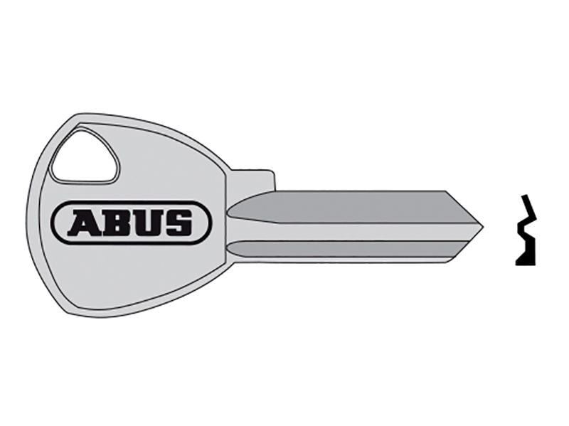 ABUS Mechanical 65/25 25mm New Profile Key Blank ABUKB11406