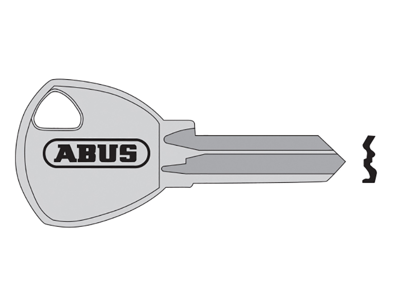 ABUS Mechanical 65/40+45 70/45 New Key Blank ABUKB12022