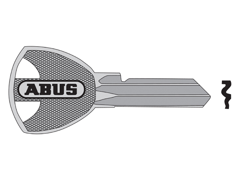 ABUS Mechanical 55/40-60 New Key Blank (Kd Only) 35490 ABUKB35490