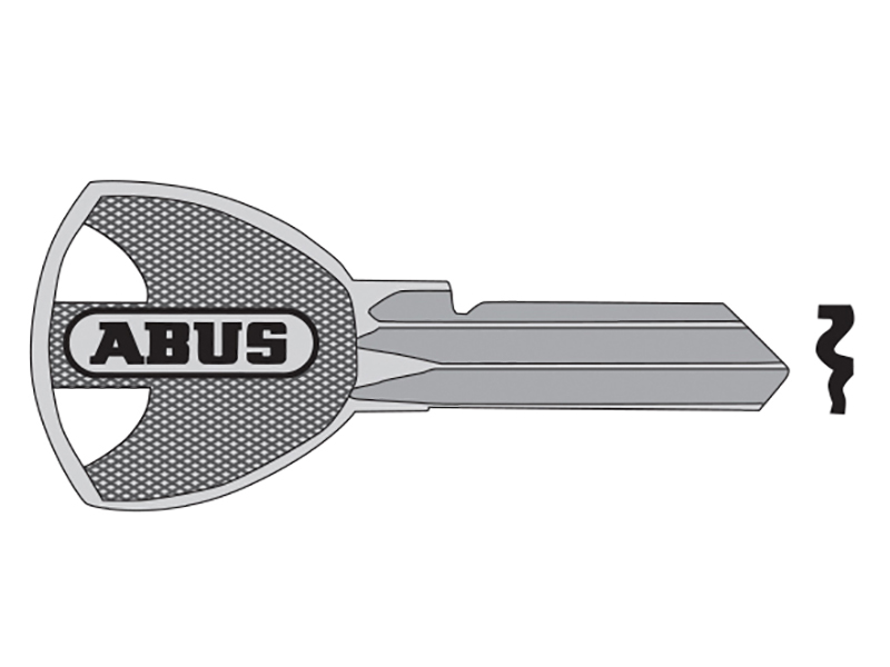 ABUS Mechanical 55/30-35 New Key Blank (Kd Only) 35491 ABUKB35491