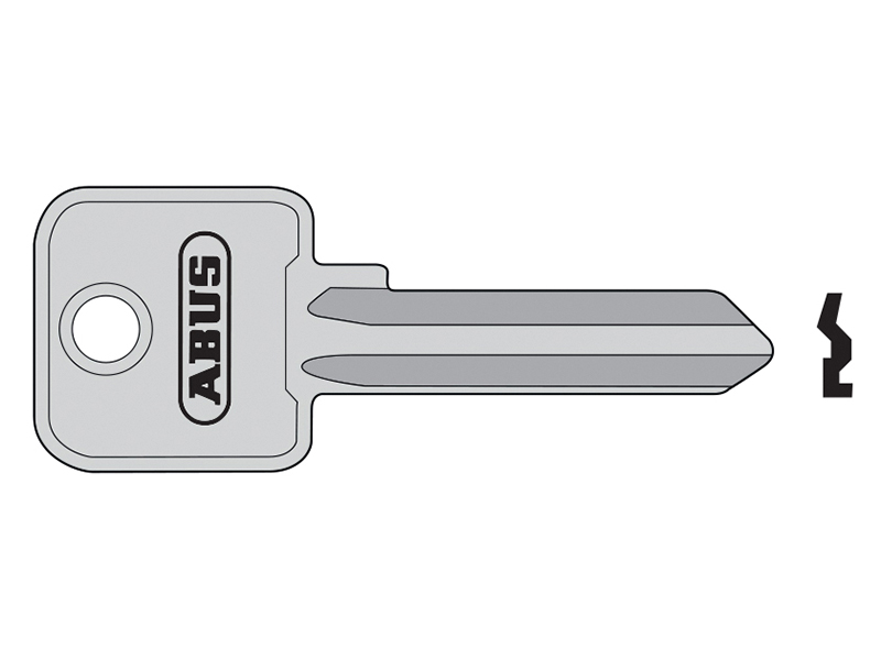 ABUS Mechanical 90RK/50 Key Blank (6 Pin) ABUKB55298