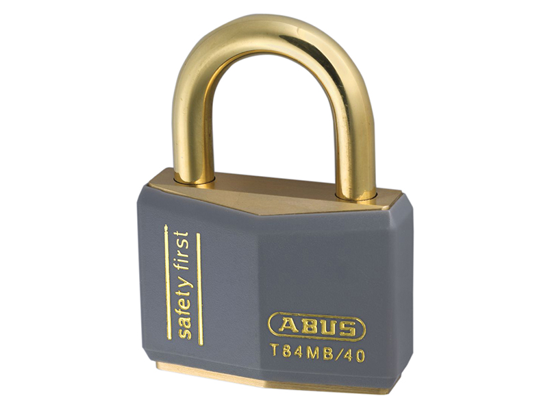 ABUS Mechanical T84MB/40mm Grey Rustproof Padlock ABUT8440GRY